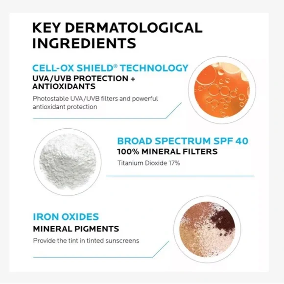 La Roche-Posay Anthelios Tinted Mineral Light Fluid Sunscreen Medium dee… - Picture 9 of 9